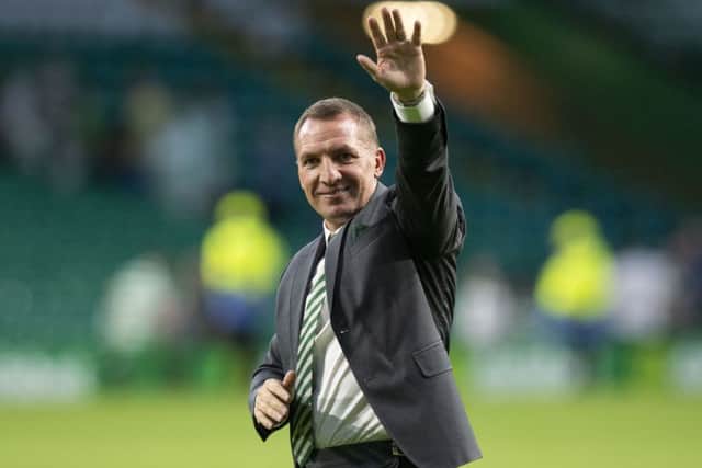 Celtic manager Brendan Rodgers. Pic: SNS/Ross Parker