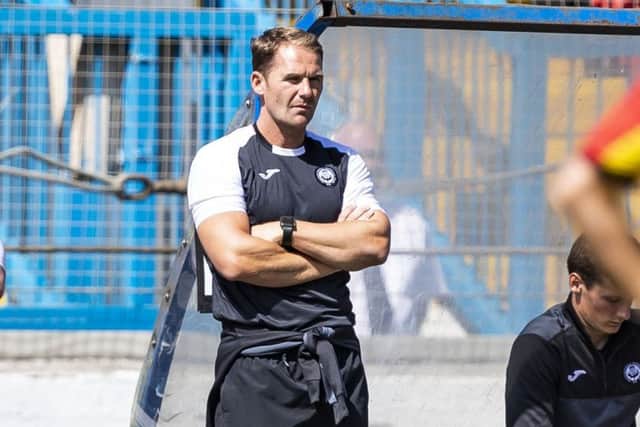 Partick Thistle manager Alan Archibald. Pic: SNS/Roddy Scott