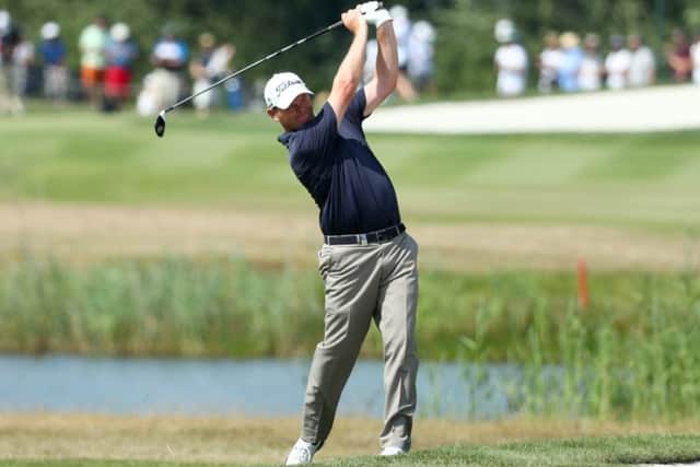 David Drysdale finished off his third round in Hamburg with a double-bogey seven. Picture: Matthew Lewis/Getty Images