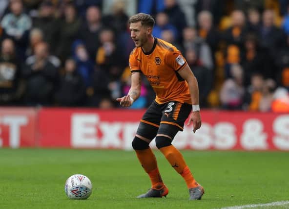 Barry Douglas in action for Wolves last season. The Scot is targeting successive promotions to the Premier League. Picture: Getty Images