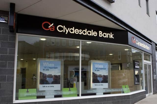 The Clydesdale Bank name is set to disappear from Scotlands high streets following the takeover of Virgin Money. Picture: Contributed