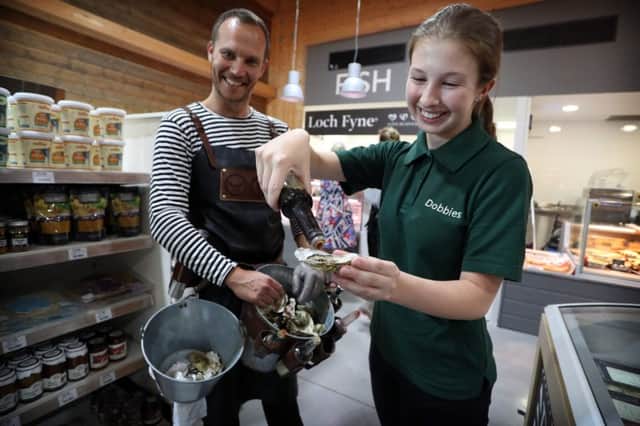 The first counter has been launched at the Dobbies store in Livingston. Picture: Stewart Attwood