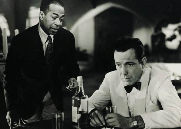 Weary of endless controversy, many in Scotland seem to be trying to ignore the raging conflict over the UK's departure from the European Union much like Rick in Second World War Casablanca (Picture: Kobal Collection)