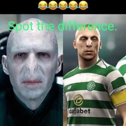 Scott Brown pokes fun at himself. Picture: Broony08/Instagram