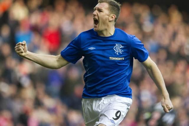 Kevin Kyle signed for Rangers in 2012. Picture: SNS/Jeff Holmes