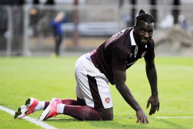 Esmael Goncalves played for Hearts for one year. Picture: Getty