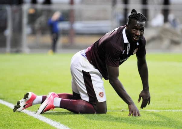 Esmael Goncalves played for Hearts for one year. Picture: Getty