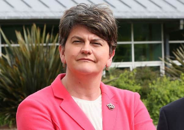 Democratic Unionist Party leader Arlene Foster. Picture: AFP/Getty