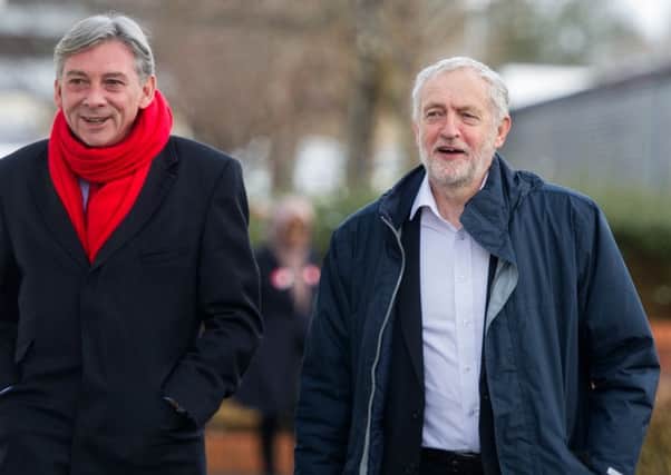 Jeremy Corbyn and Scottish Labour leader Richard Leonard have failed to show their are passionately opposed to anti-semitism in the party (Picture: John Devlin)