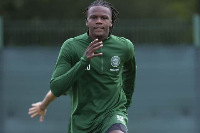 Dedryck Boyata has been having contract talks with Brendan Rodgers. Picture: SNS.