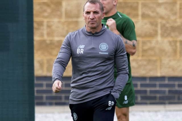 Celtic Manager Brendan Rodgers. Picture: SNS/Craig Williamson