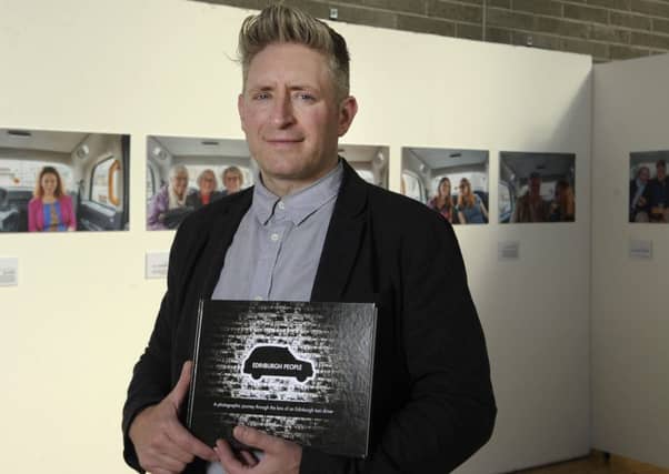 Taxi Driver Ryan has 30 pictures on show. Pic: Neil Hannah