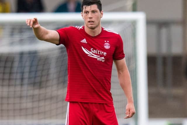 Scott McKenna will be watched by scouts when Aberdeen take on Burnley at Turf Moor. Picture: Ross Parker/SNS