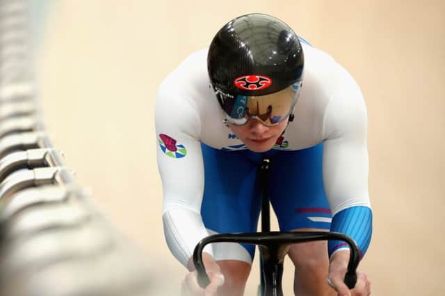 Scotland's Jack Carlin in action at the 2018 Commonwealth Games. Picture; Matt King/Getty