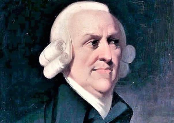 Adam Smith's economic theories played a key role in the creation of the modern world
