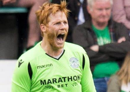 Adam Bogdan was outstanding for Hibs in Tripoli. Picture: Ross Parker/SNS
