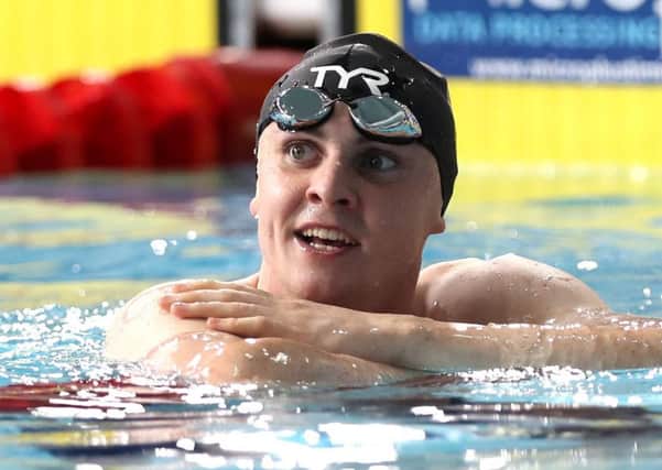 Ross Murdoch pictured after competing in the men's 100m Breaststroke preliminary round at Tollcross International Swimming Centre. Picture: Getty Images