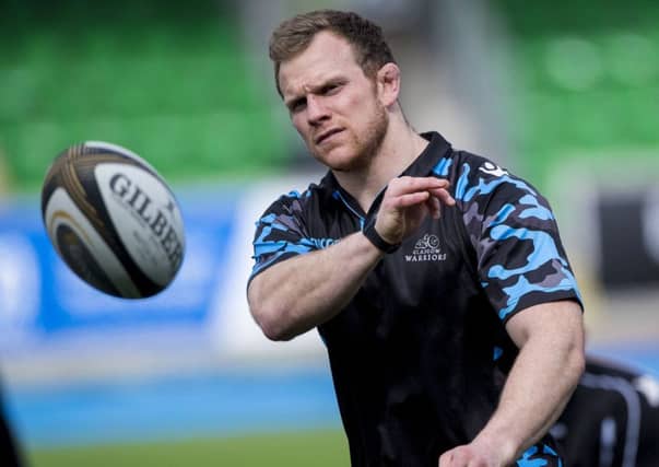 Flanker Chris Fusaro has extended his stay with Glasgow Warriors. Picture: SNS Group