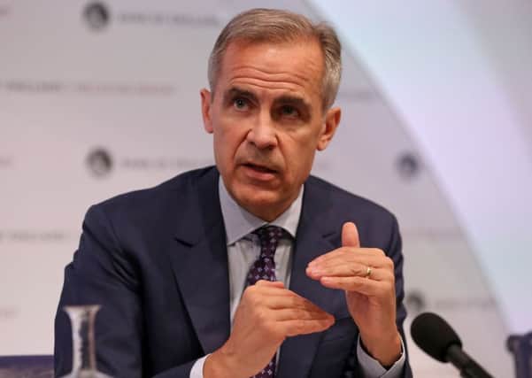 The Bank of England governor warned against a no-deal Brexit. Photograph: Daniel Leal-Olivas/Getty