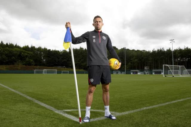 Hearts midfielder Olly Lee has been encouraged by the new-look Gorgie sides early-season form. Picture: SNS.