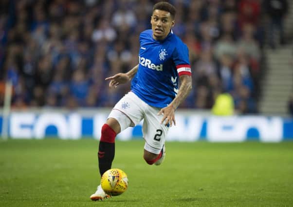 James Tavernier says Tynecastle and Pittodrie are the two grounds where players really notice supporters because they're so close to the pitch. Picture: Rob Casey/SNS