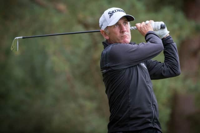 Euan McIntosh is in the final of the Scottish Amateur Championship at Blairgowrie. Picture: Kenny Smith