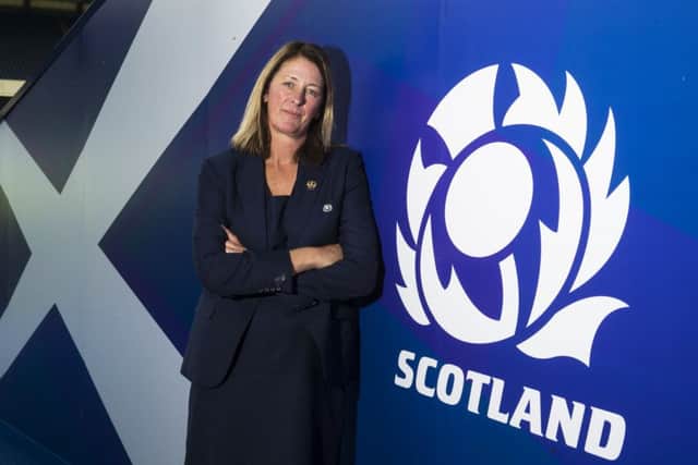 Dee Bradbury was confirmed as the Scottish Rugby's President, the first female to be appointed to the role. Picture: Paul Devlin/SNS/SRU
