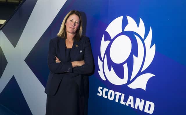 Dee Bradbury was confirmed as the Scottish Rugby's President, the first female to be appointed to the role. Picture: Paul Devlin/SNS/SRU