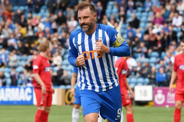 Kilmarnock striker Kris Boyd. PIcture: SNS Group