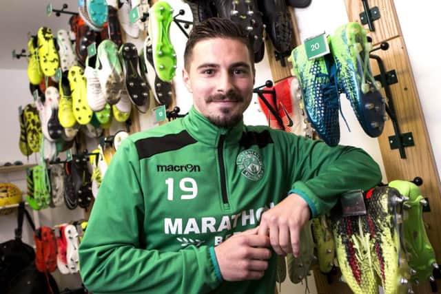 Hibs have reportedly agreed a fee with Darmstadt for Jamie Maclaren. Picture: SNS Group