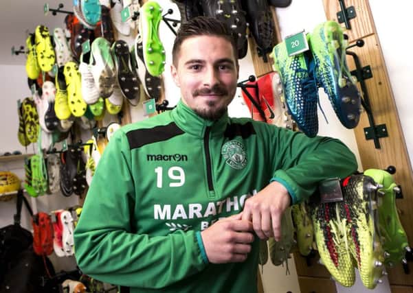Hibs have reportedly agreed a fee with Darmstadt for Jamie Maclaren. Picture: SNS Group