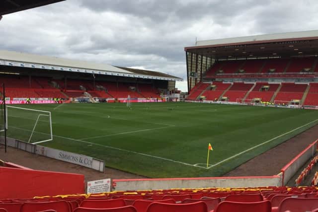 Witnesses say the incident happened moments after Aberdeen equalised. Picture: Foxj/Wikimedia