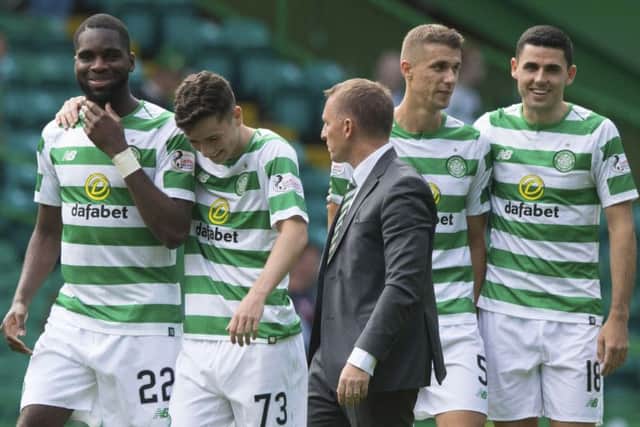 Celtic showed no ill-effects from their trip to Norway when they defeated Livingston 3-1 on the opening day. Picture: SNS Group