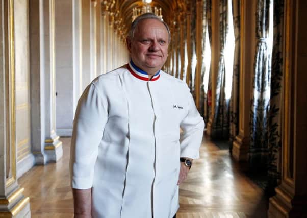 Joel Robuchon, who has died at the age of 73, reached a record total of 32 Michelin stars in 2016. Picture: AFP/Getty