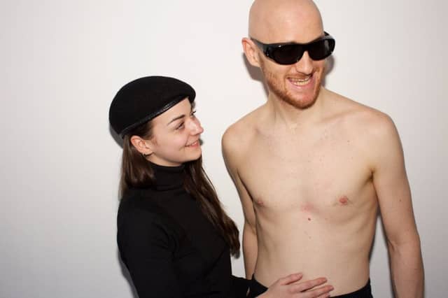 Dale Barclay with his wife, musician Laura St Jude. The Glaswegian songwriter is battling cancer. Picture: Apolonia Wieland/Contributed