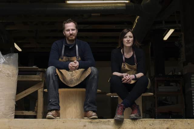 Callum Robinson and Marisa Giannasi of Method Studio have launched M74. Picture: Andy Pilsbury.