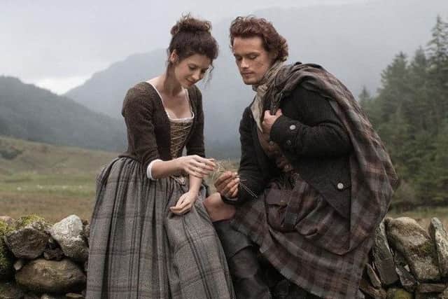 Caitriona Balfe and Sam Heughan are in the running for BAFTA Scotland honours for Outlander
