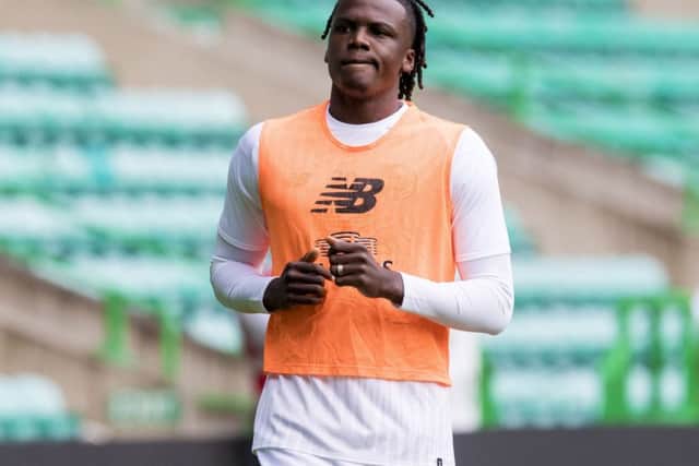 04/08/18 LADBROKES PREMIERSHIP
CELTIC v LIVINGSTON (3-1)
CELTIC PARK - GLASGOW
Celtic's Dedryck Boyata warms up on the pitch after the match
