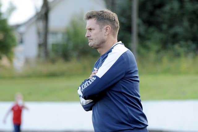 Kilsyth Rangers co-manager Kevin McGoldrick