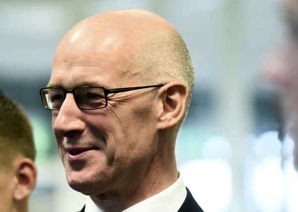 Education Secretary John Swinney says he will listen to ideas on how to improve education, no matter who suggests them. (Picture: Lisa Ferguson)