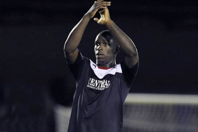 Olumide Durojaiye is now a Youtube Influencer - as well as a midfielder for Braintree Town. Picture John Devlin