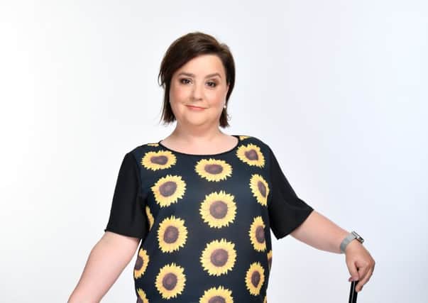 Susan Calman invites you to sit down for an evening of stand up with Frange Benefits on BBC 2. Picture: Steve Ullathorne