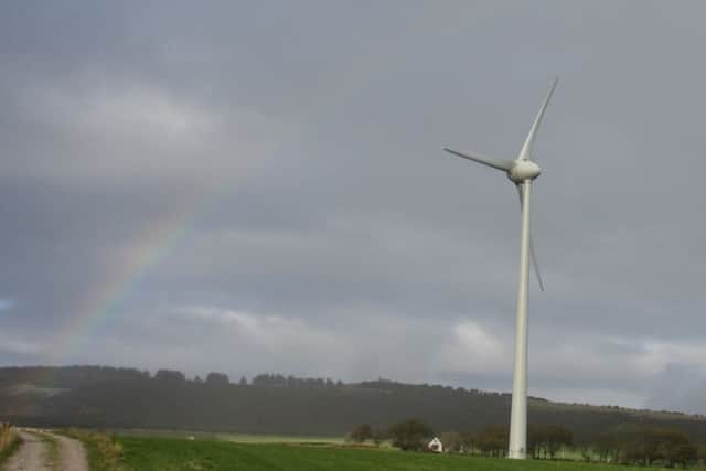 The Aberdeenshire farm will provide around 550 homes with wind power. Picture: contributed.