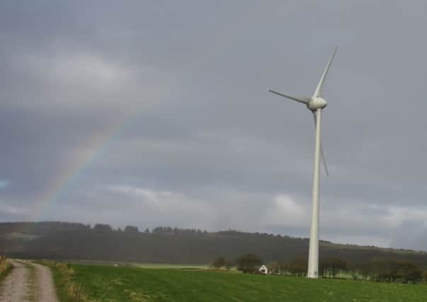 The Aberdeenshire farm will provide around 550 homes with wind power. Picture: contributed.