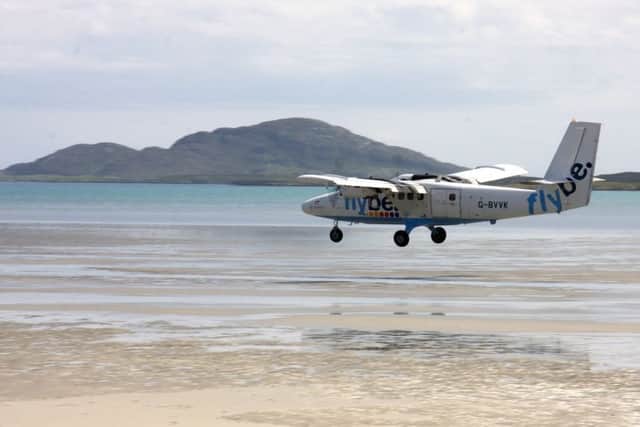 More than 14,000 air passengers now land on Barra every year. PIC: Creative Commons/Flickr/Colin Moss.