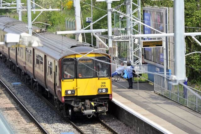 More than 300 jobs are to be created as part of work to upgrade Scotland's railways. Picture: Michael Gillen