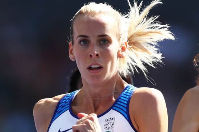 Lynsey Sharp is hunting for gold in Berlin. Picture: Getty.