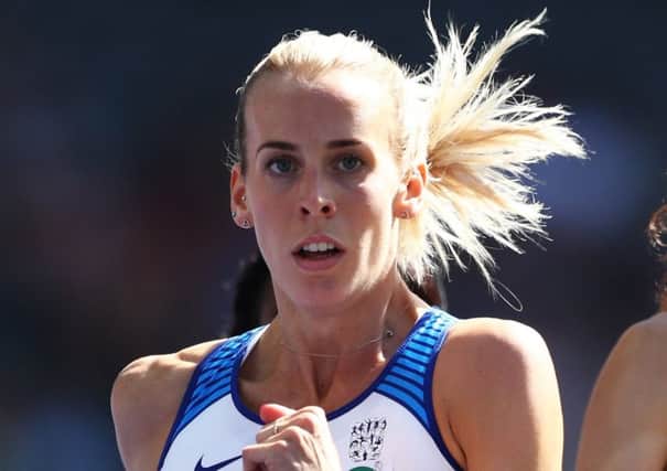 Lynsey Sharp is hunting for gold in Berlin. Picture: Getty.