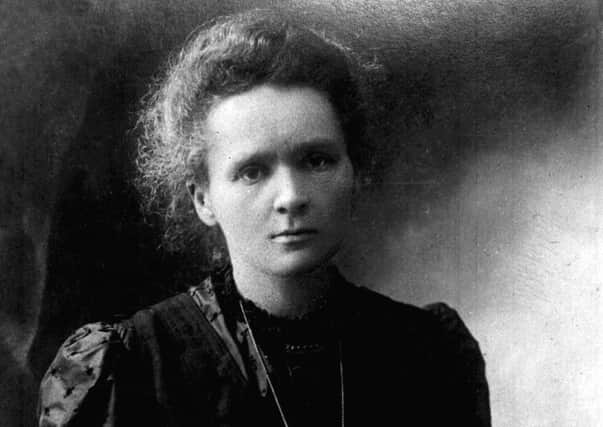 Marie Curie was the first person to win two Nobel prizes  for physics and chemistry