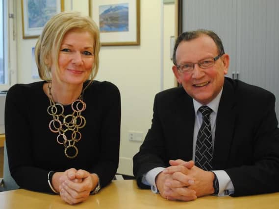 Lesley McLay and Sandy Watson